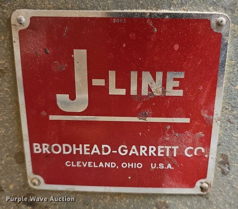 image for item EO1506 Brodhead-Garrett Co. J-Line wood lathe