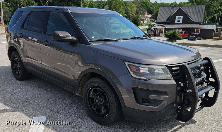 image for item EO4517 2018 Ford Explorer Police Interceptor SUV