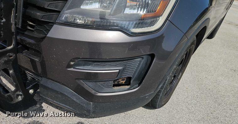 image for item EO4517 2018 Ford Explorer Police Interceptor SUV