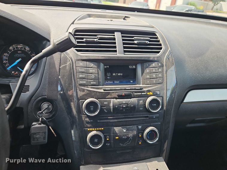 image for item EO4517 2018 Ford Explorer Police Interceptor SUV