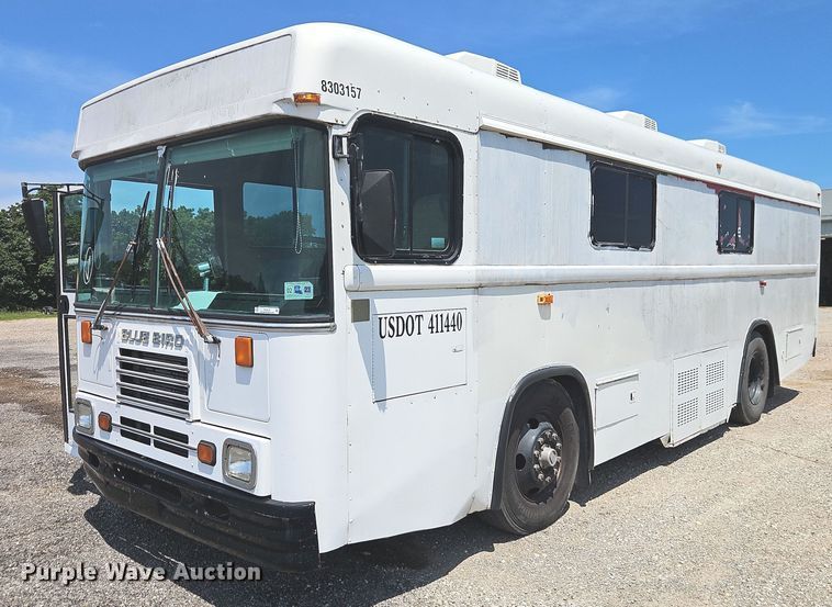 image for item EO4518 1998 Blue Bird F121640 coach bus