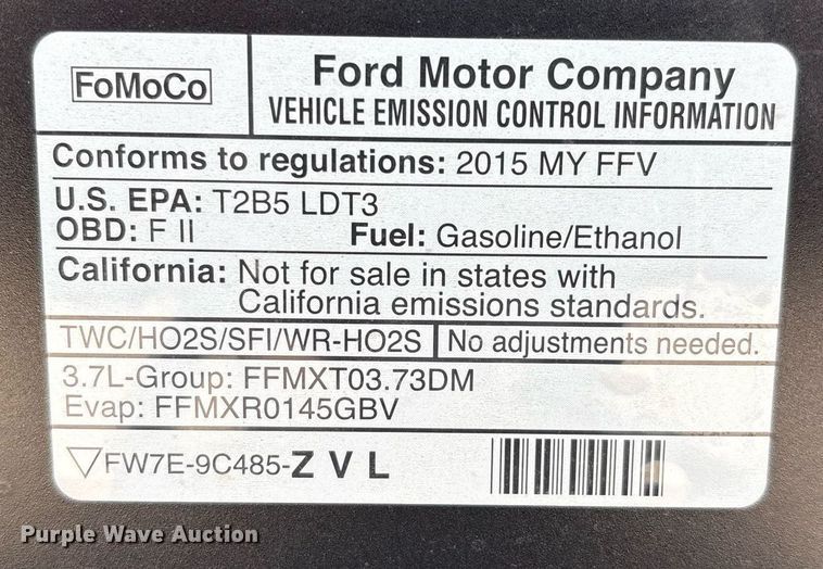 image for item EQ4600 2015 Ford Explorer Police Interceptor SUV