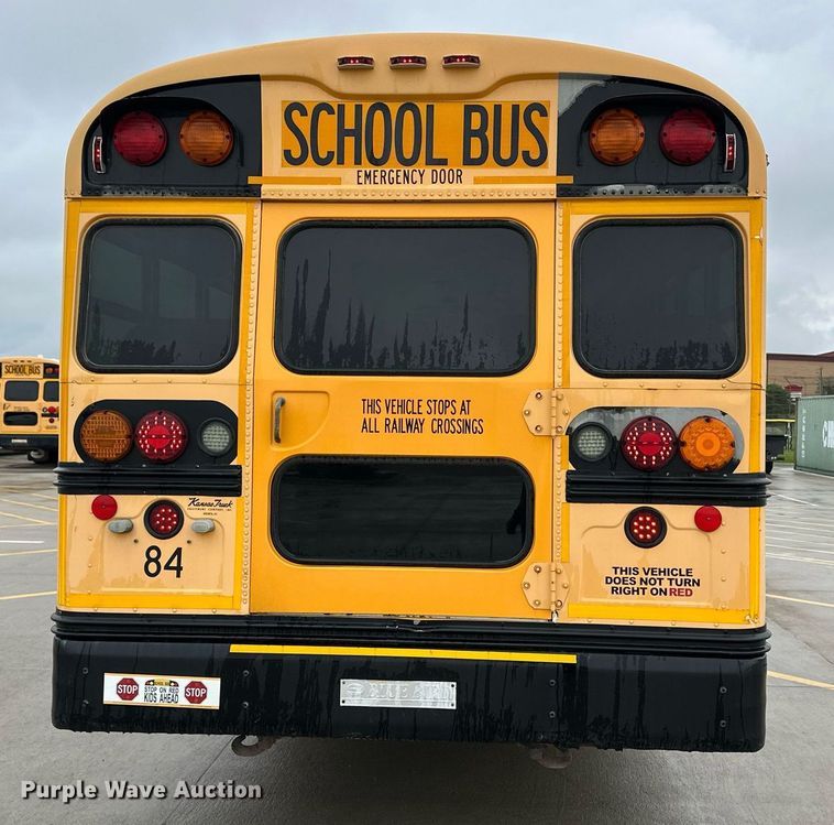 image for item EQ4854 2006 Blue Bird All American FE school bus