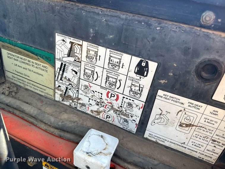 image for item ER2100 1995 Bobcat 853H skid steer loader