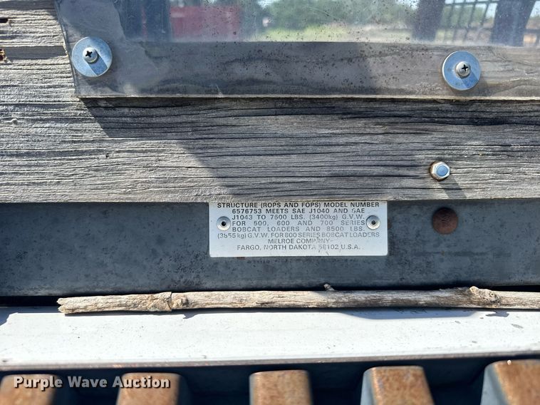 image for item ER2101 1993 Bobcat 742B skid steer loader