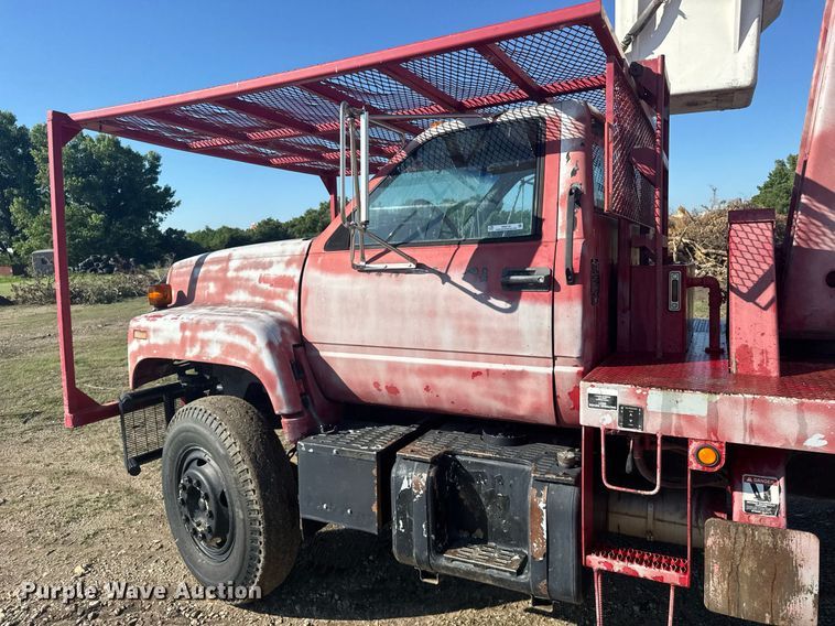 image for item ER2110 1992 Chevrolet Kodiak C6500 forestry bucket truck