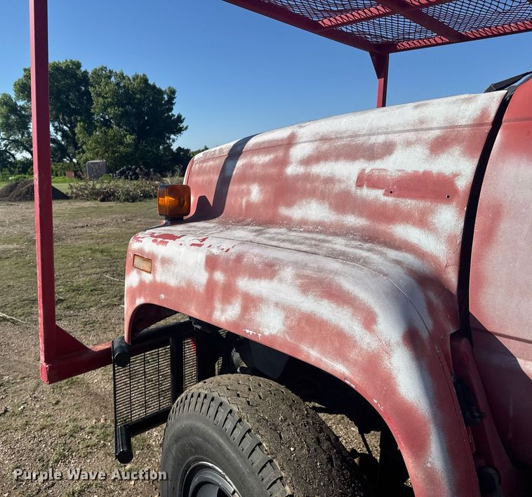 image for item ER2110 1992 Chevrolet Kodiak C6500 forestry bucket truck