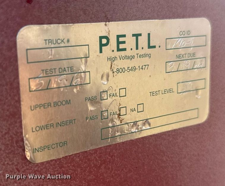 image for item ER2110 1992 Chevrolet Kodiak C6500 forestry bucket truck