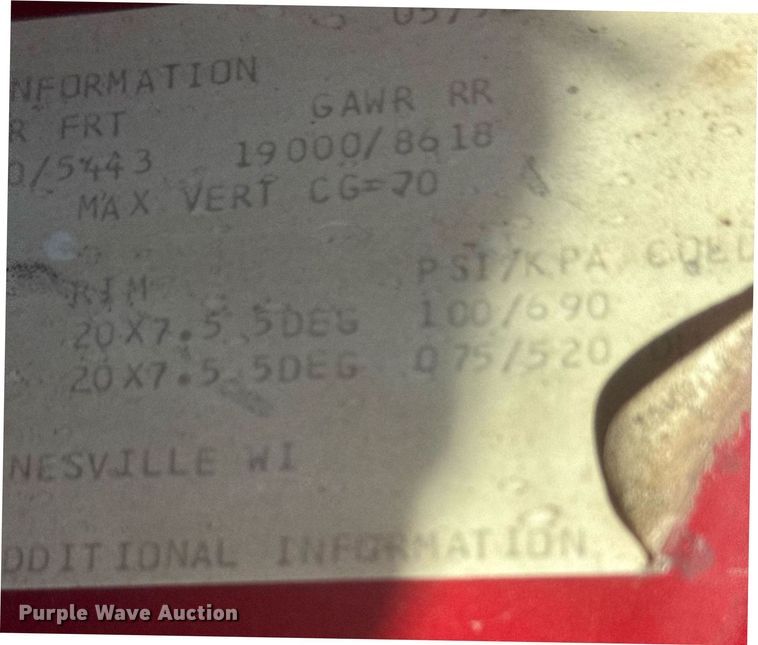 image for item ER2110 1992 Chevrolet Kodiak C6500 forestry bucket truck