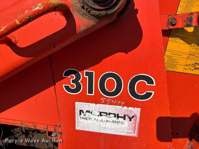 image for item ER2114 1988 John Deere 310C backhoe