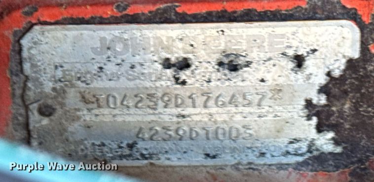 image for item ER2114 1988 John Deere 310C backhoe