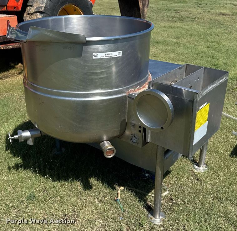 image for item ER2115 Cleveland KGL-60-T steam kettle