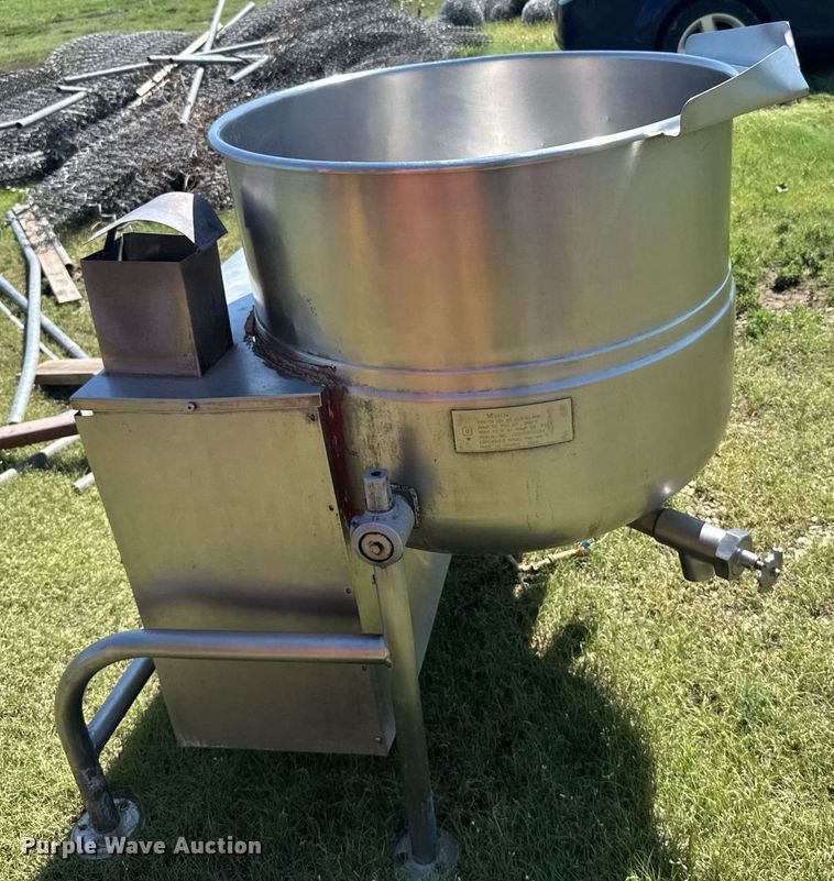 image for item ER2115 Cleveland KGL-60-T steam kettle