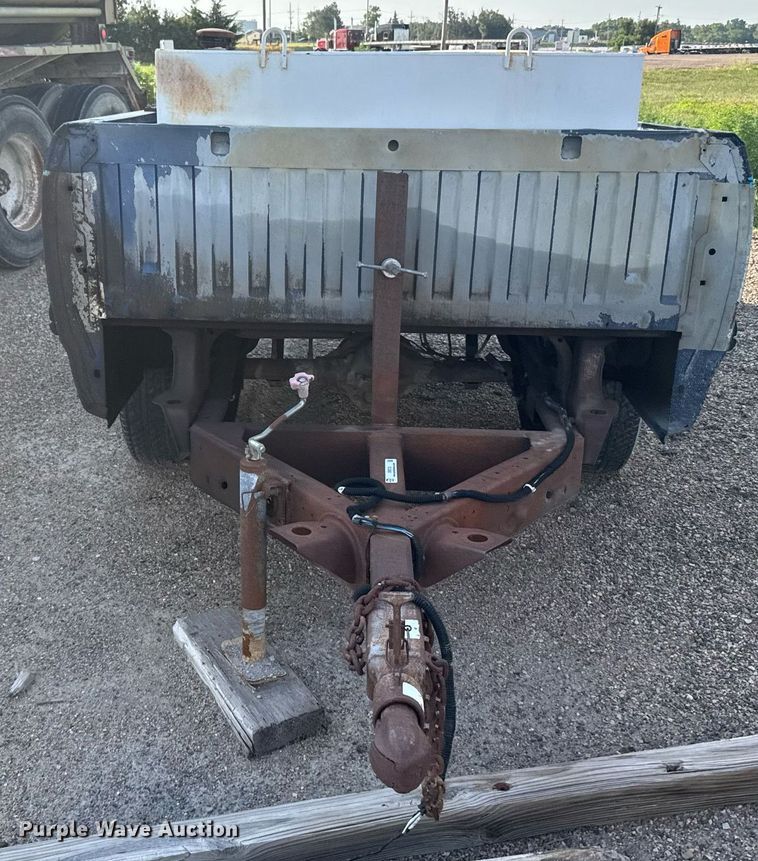 image for item ER2133 Shop built pickup truck bed trailer