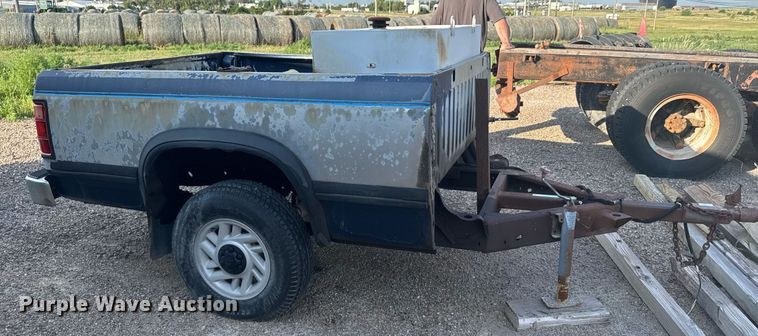 image for item ER2133 Shop built pickup truck bed trailer