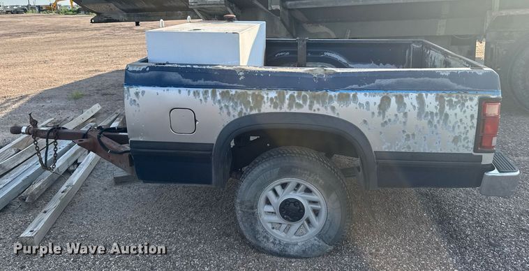 image for item ER2133 Shop built pickup truck bed trailer