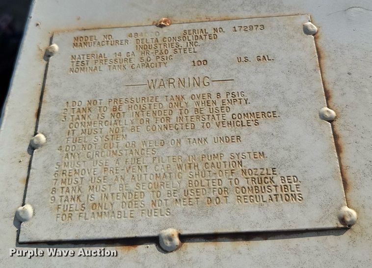 image for item ER2133 Shop built pickup truck bed trailer