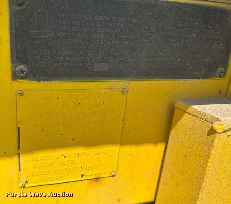 image for item ER2134 1969 Schramn 375 air compressor