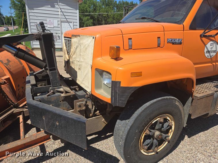 image for item ER5450 1990 Chevrolet C70 dump truck