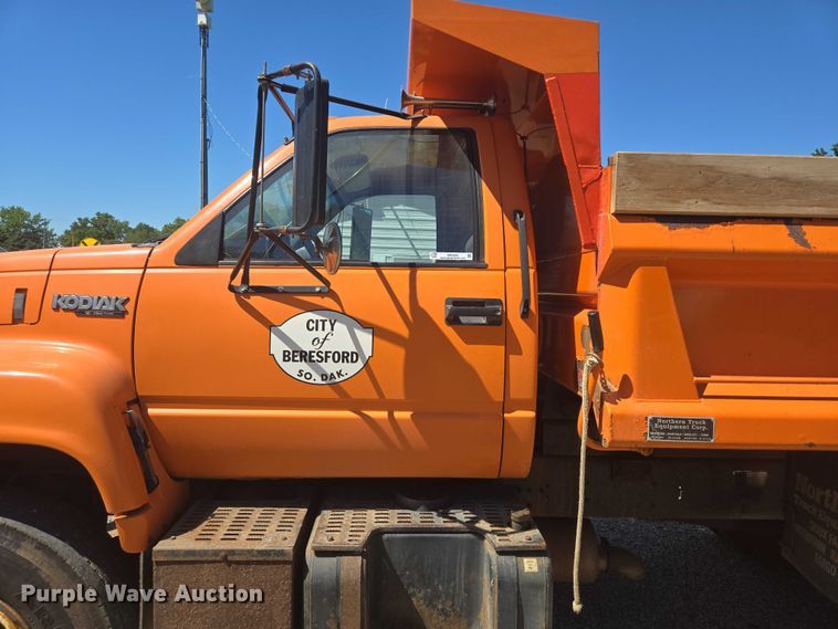 image for item ER5450 1990 Chevrolet C70 dump truck