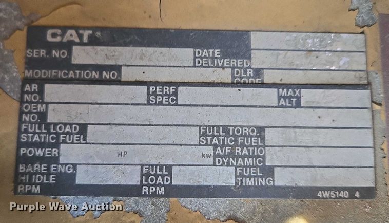 image for item ER5450 1990 Chevrolet C70 dump truck