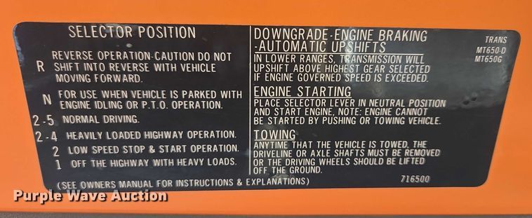 image for item ER5450 1990 Chevrolet C70 dump truck