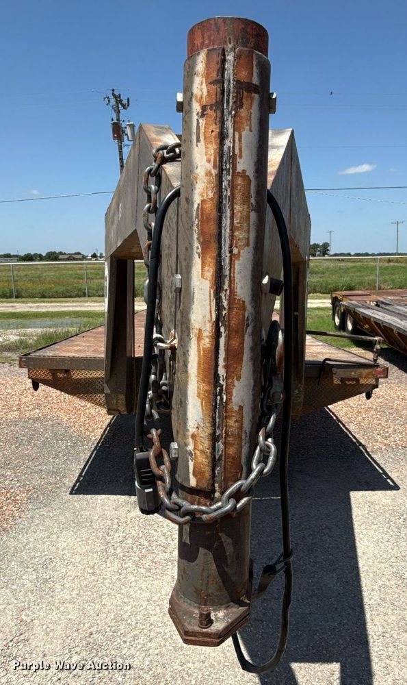 image for item HI9307 Shop built flatbed trailer 