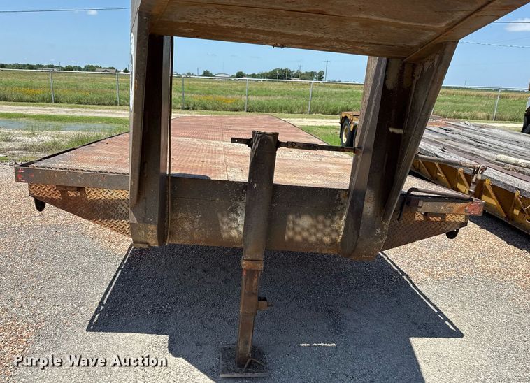 image for item HI9307 Shop built flatbed trailer 