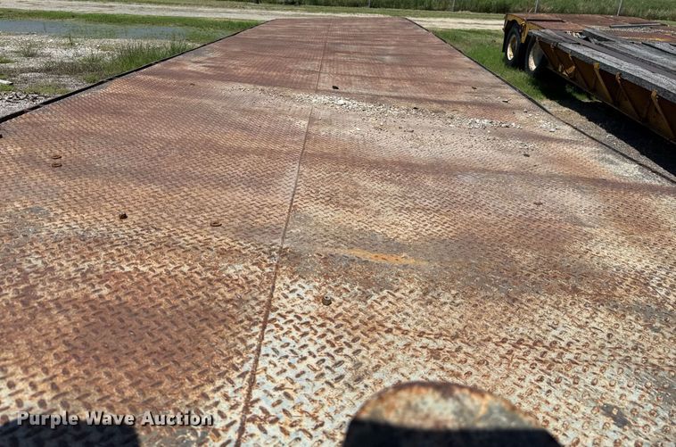 image for item HI9307 Shop built flatbed trailer 