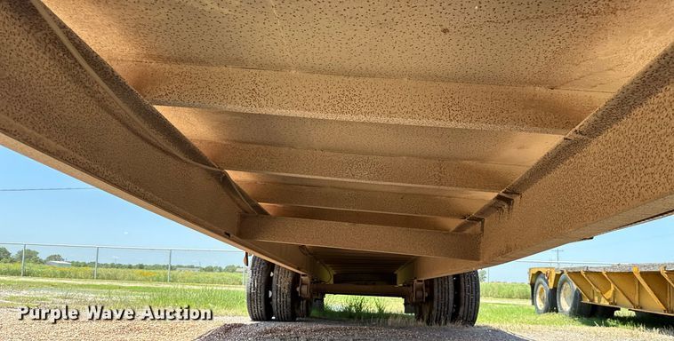 image for item HI9307 Shop built flatbed trailer 