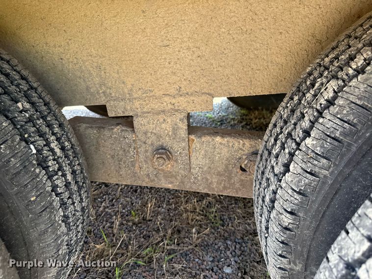 image for item HI9307 Shop built flatbed trailer 