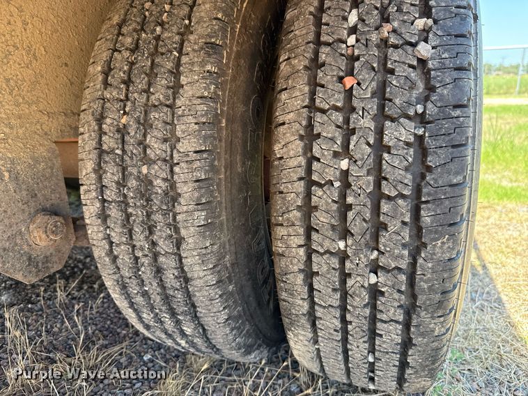 image for item HI9307 Shop built flatbed trailer 