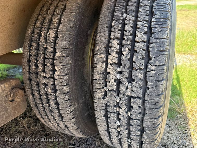 image for item HI9307 Shop built flatbed trailer 