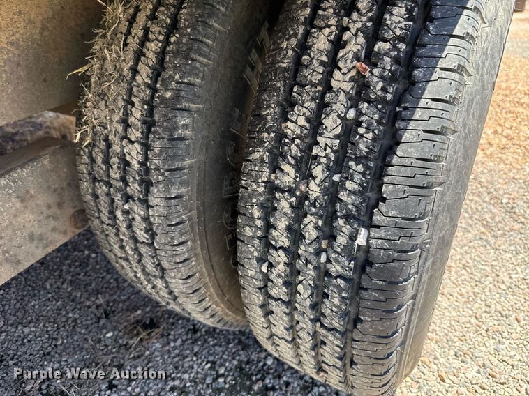 image for item HI9307 Shop built flatbed trailer 