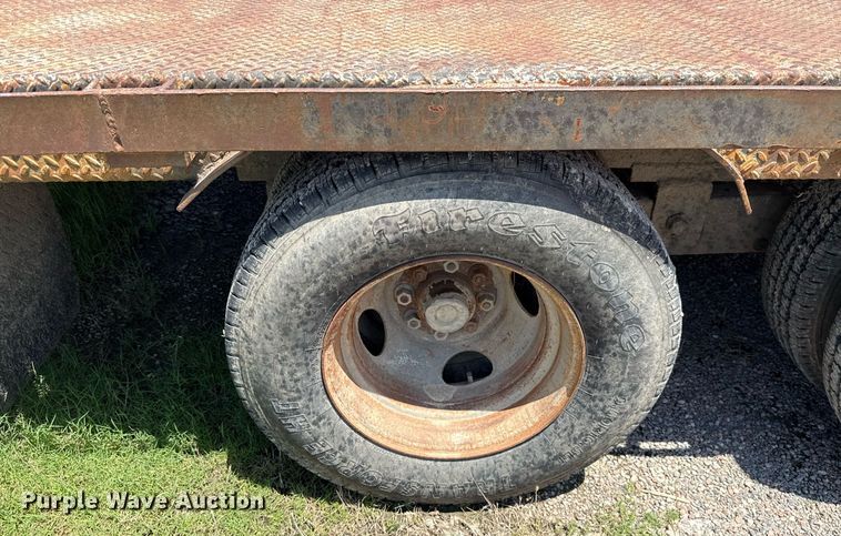 image for item HI9307 Shop built flatbed trailer 