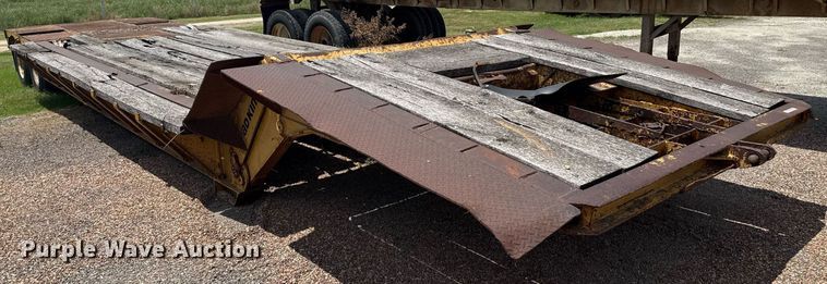 image for item HI9308 1978 Load King 352LF lowboy equipment trailer