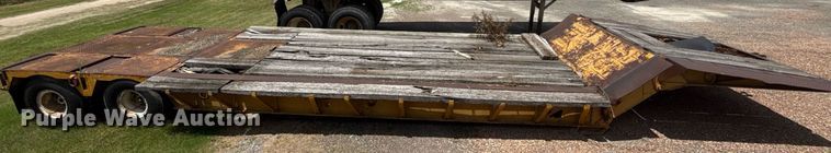 image for item HI9308 1978 Load King 352LF lowboy equipment trailer