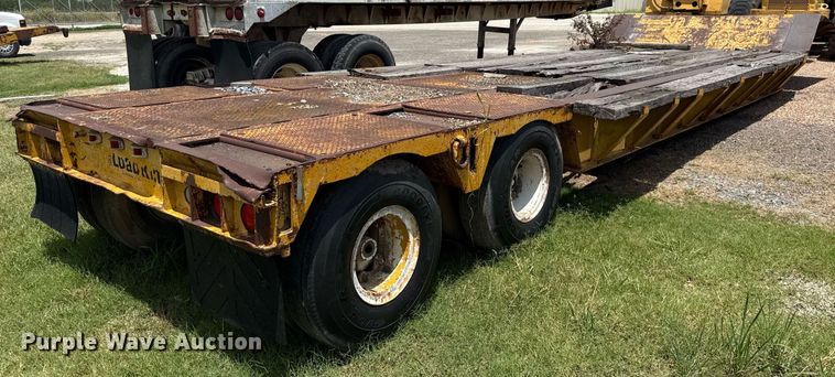 image for item HI9308 1978 Load King 352LF lowboy equipment trailer