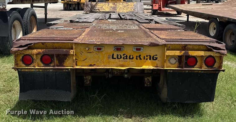 image for item HI9308 1978 Load King 352LF lowboy equipment trailer