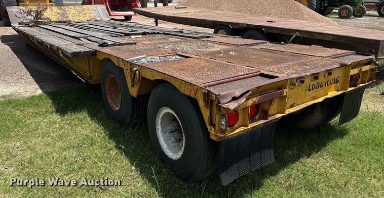 image for item HI9308 1978 Load King 352LF lowboy equipment trailer