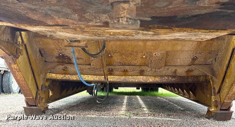 image for item HI9308 1978 Load King 352LF lowboy equipment trailer