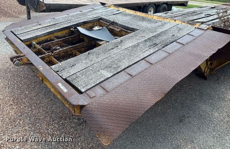 image for item HI9308 1978 Load King 352LF lowboy equipment trailer