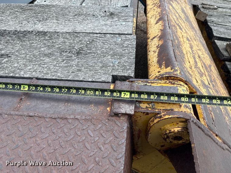 image for item HI9308 1978 Load King 352LF lowboy equipment trailer