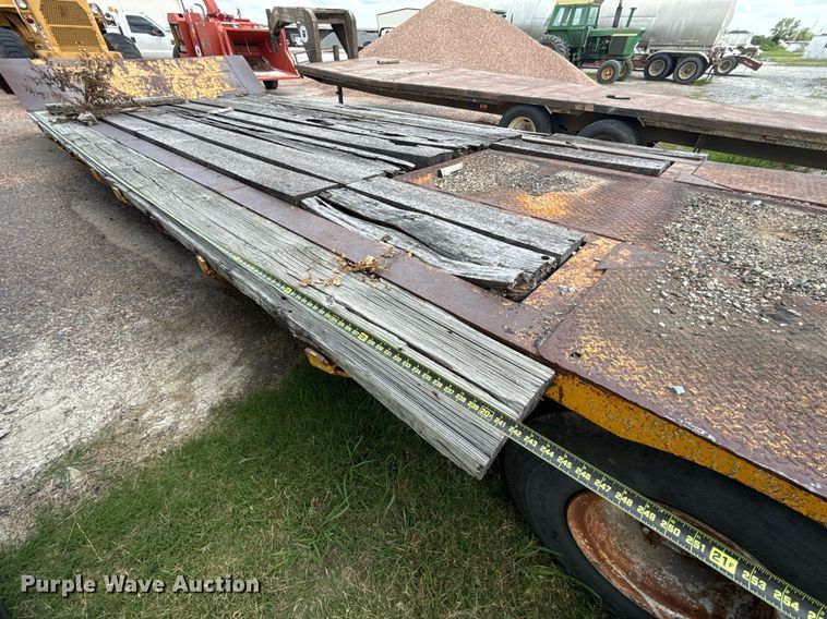 image for item HI9308 1978 Load King 352LF lowboy equipment trailer
