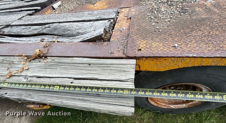 image for item HI9308 1978 Load King 352LF lowboy equipment trailer