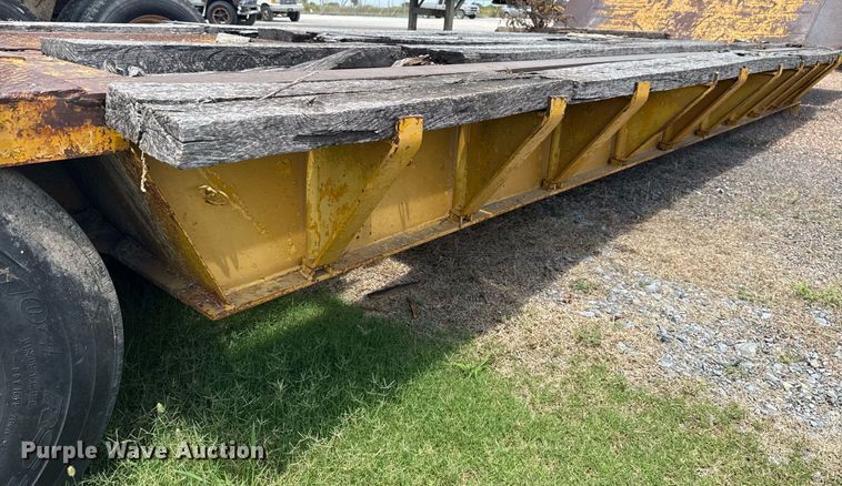 image for item HI9308 1978 Load King 352LF lowboy equipment trailer