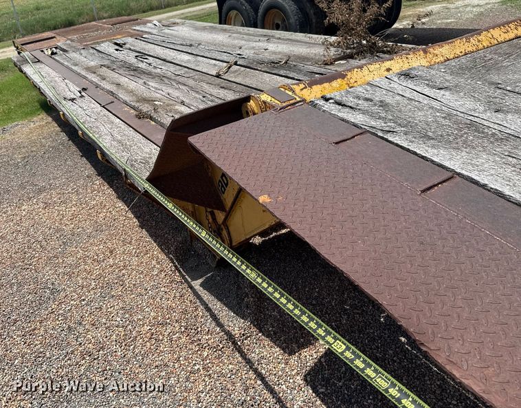 image for item HI9308 1978 Load King 352LF lowboy equipment trailer