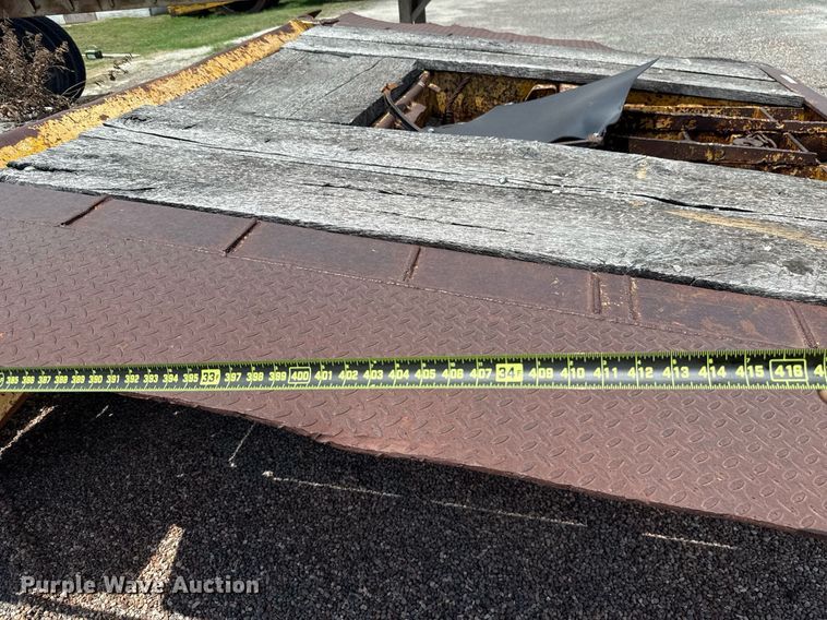 image for item HI9308 1978 Load King 352LF lowboy equipment trailer