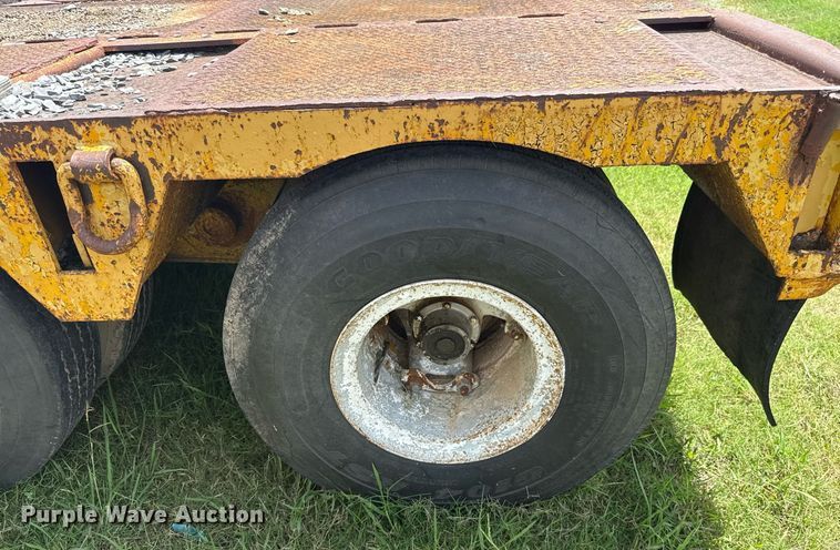 image for item HI9308 1978 Load King 352LF lowboy equipment trailer