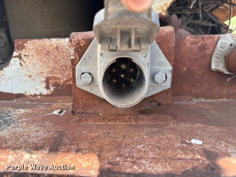 image for item HI9309 1984 Lufkin TD31 30/27 end dump trailer